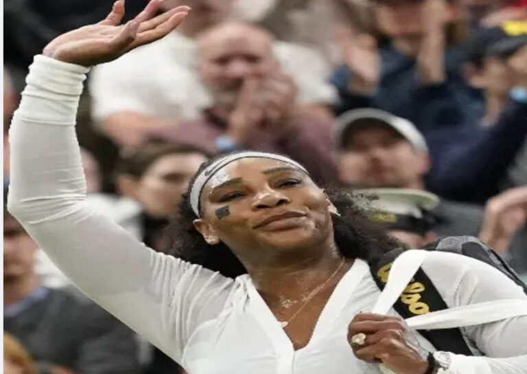 Serena se retira tras derrota en Wimbledon