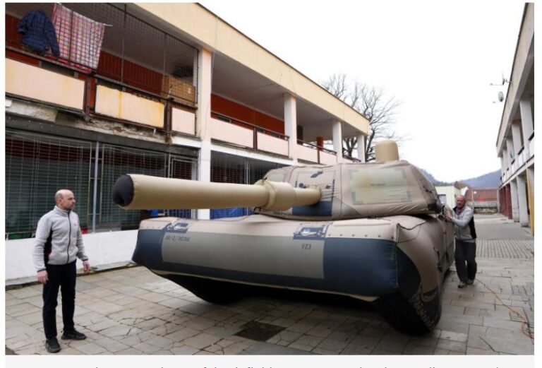 ¿Quién es Víctor Talanov, el ingeniero ruso que fabrica tanques inflables para Ucrania?